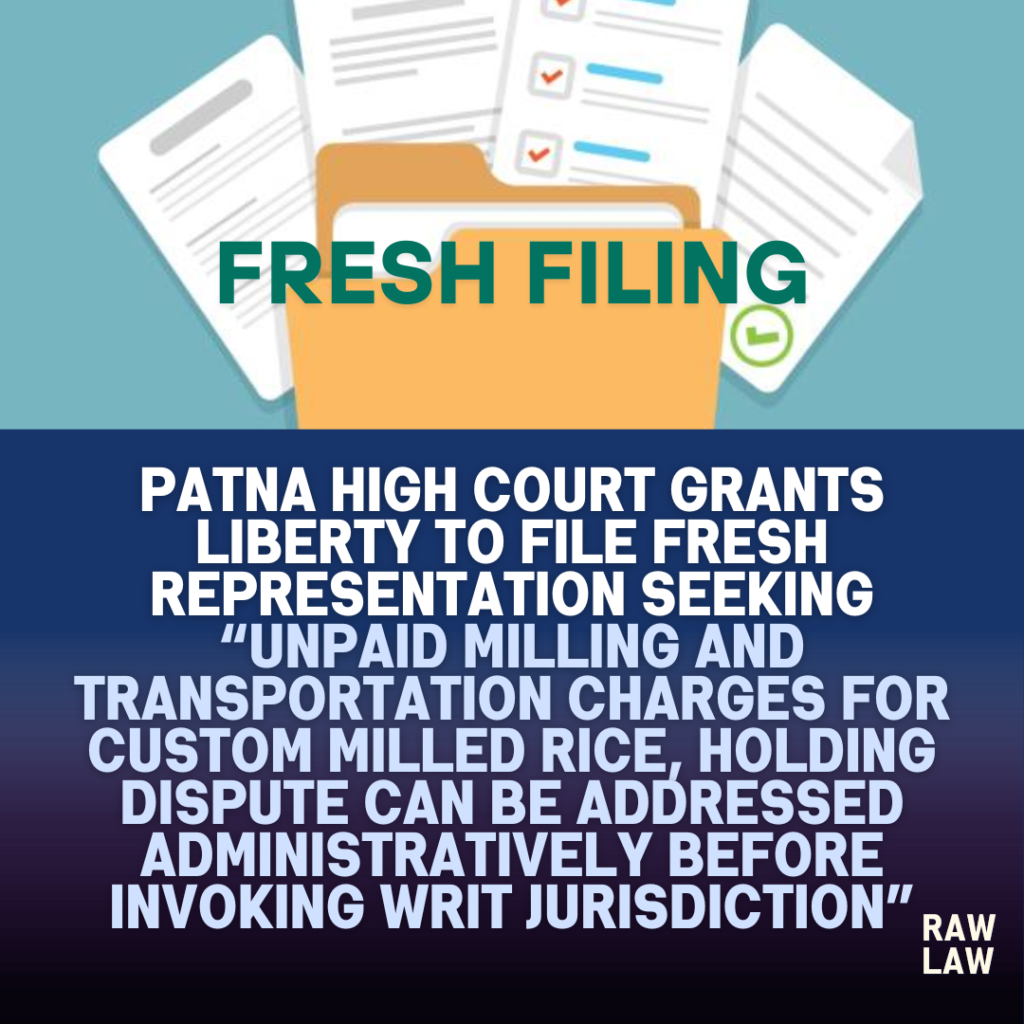 fresh filing