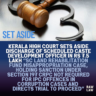 set aside