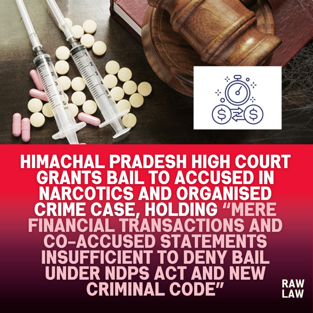 ndps case bail
