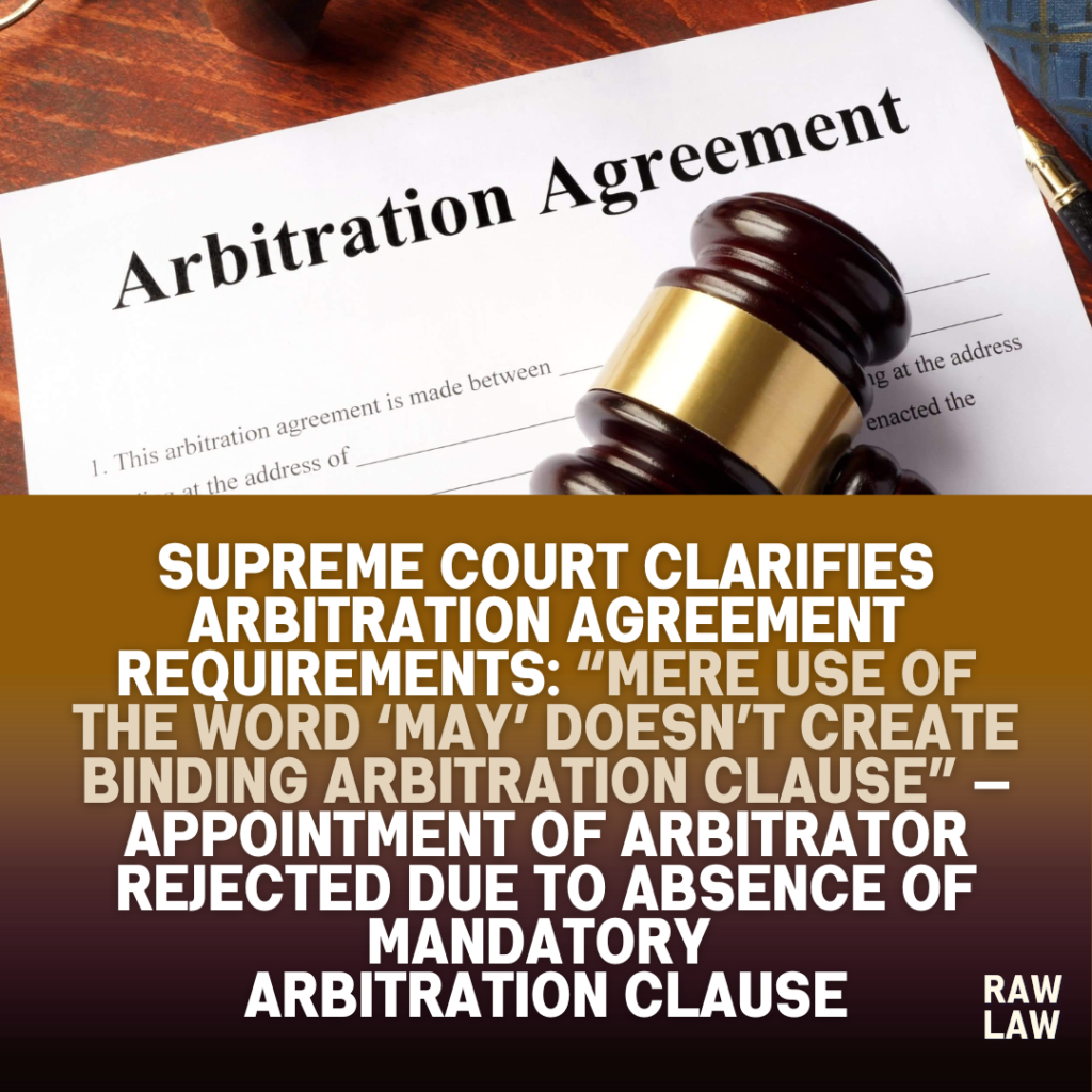 arbitral award