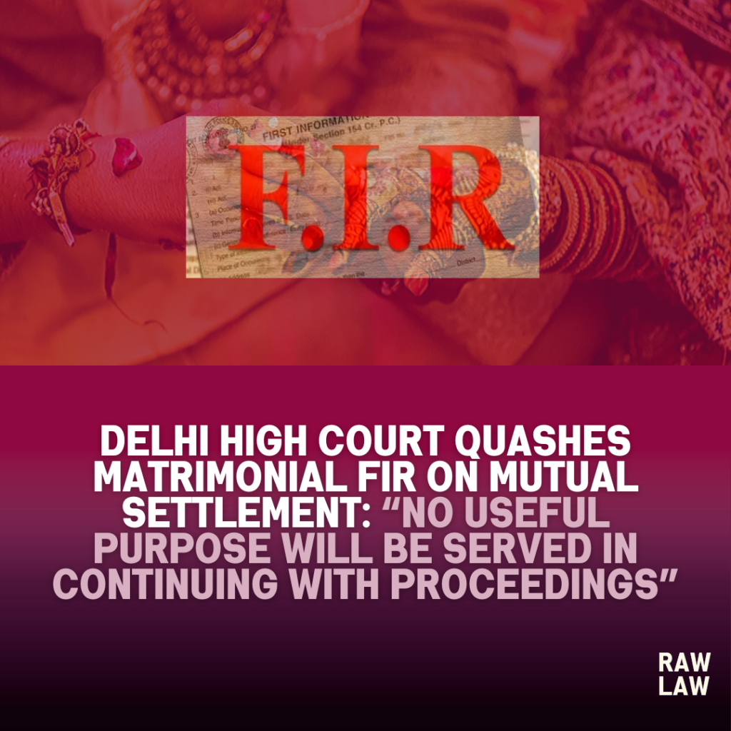 matrimonial fir
