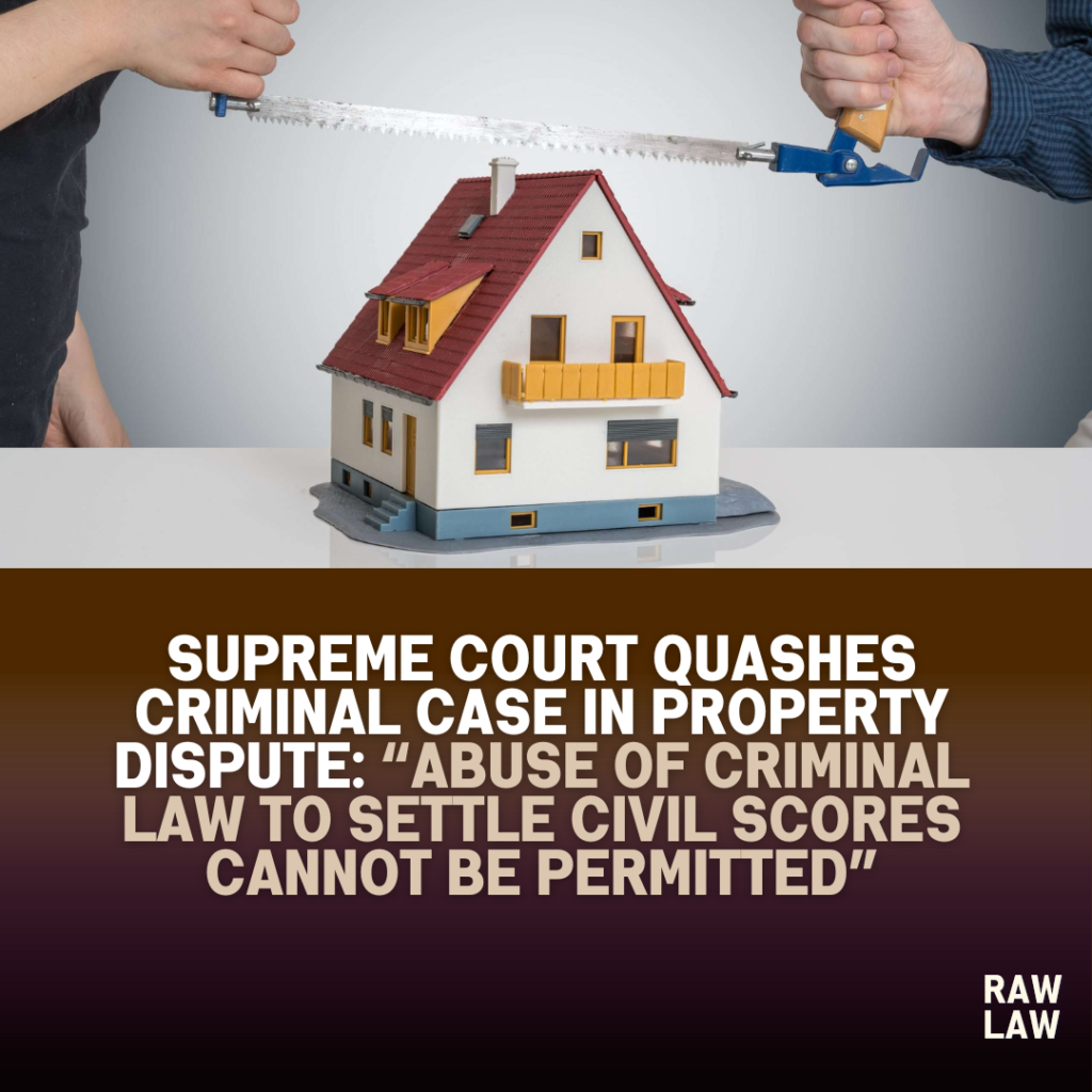 property dispute