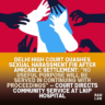 sexual harassment