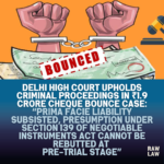 cheque bounce