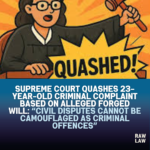 quashed