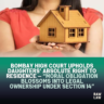 right to residence for duaghters