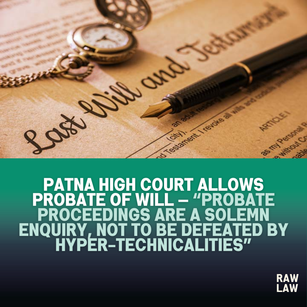 probate of will