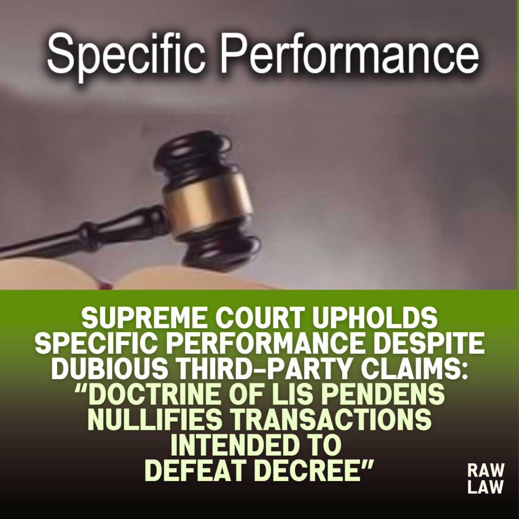 specific performance