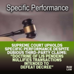 specific performance