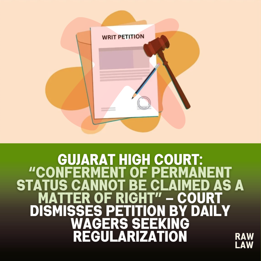 writ petition cancelled