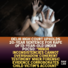 Delhi-High-Court-Upholds-20-Year-Sentence-for-Rape-of-13-Year-Old-Under-POCSO-Minor-Inconsistencies-Cannot-Overshadow-Coherent-Testimony-When-Forensic-Evidence-Corroborates-Child-Victims-Account