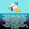 Rajasthan-High-Court-Upholds-₹21.5-Lakh-Recovery-for-Supplier-Deduction-Without-Contractual-Basis-is-Illegal-—-Buyers-Unilateral-Excise-Duty-Adjustment-from-Invoices-Lacked-Legal-Sanction-Jurisdiction