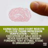 Karnataka High Court Rejects Plea for Thumb Impression Verification — “When Execution of Sale Deed Is Never Disputed, Seeking Forensic Test at Final Stage Is Unwarranted” 2 thumb impression