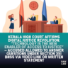 Kerala High Court Affirms Digital Justice Revolution: “Technology Is the New Enabler of Access to Justice” — Accused Allowed to Answer Questions Under Section 351 BNSS via Video Link or Written Statement 2 video