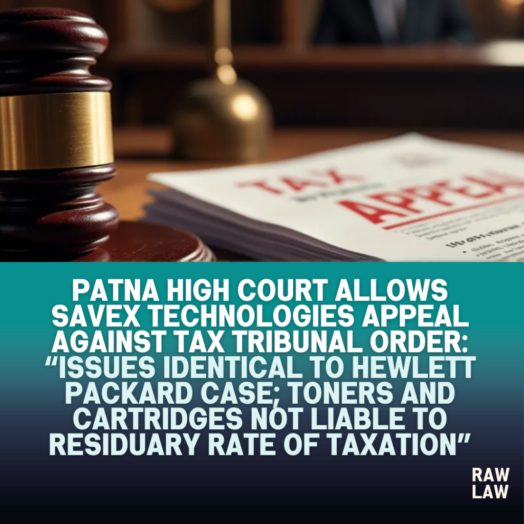 tax appeal