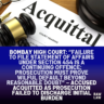 acquitted