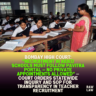 Bombay High Court: “Recruitment in Aided Schools Must Follow Pavitra Portal — No Private Appointments Allowed” — Court Orders Statewide Inquiry and SOP for Transparency in Teacher Recruitment 3 Bombay High Court: “Recruitment in Aided Schools Must Follow Pavitra Portal — No Private Appointments Allowed” — Court Orders Statewide Inquiry and SOP for Transparency in Teacher Recruitment