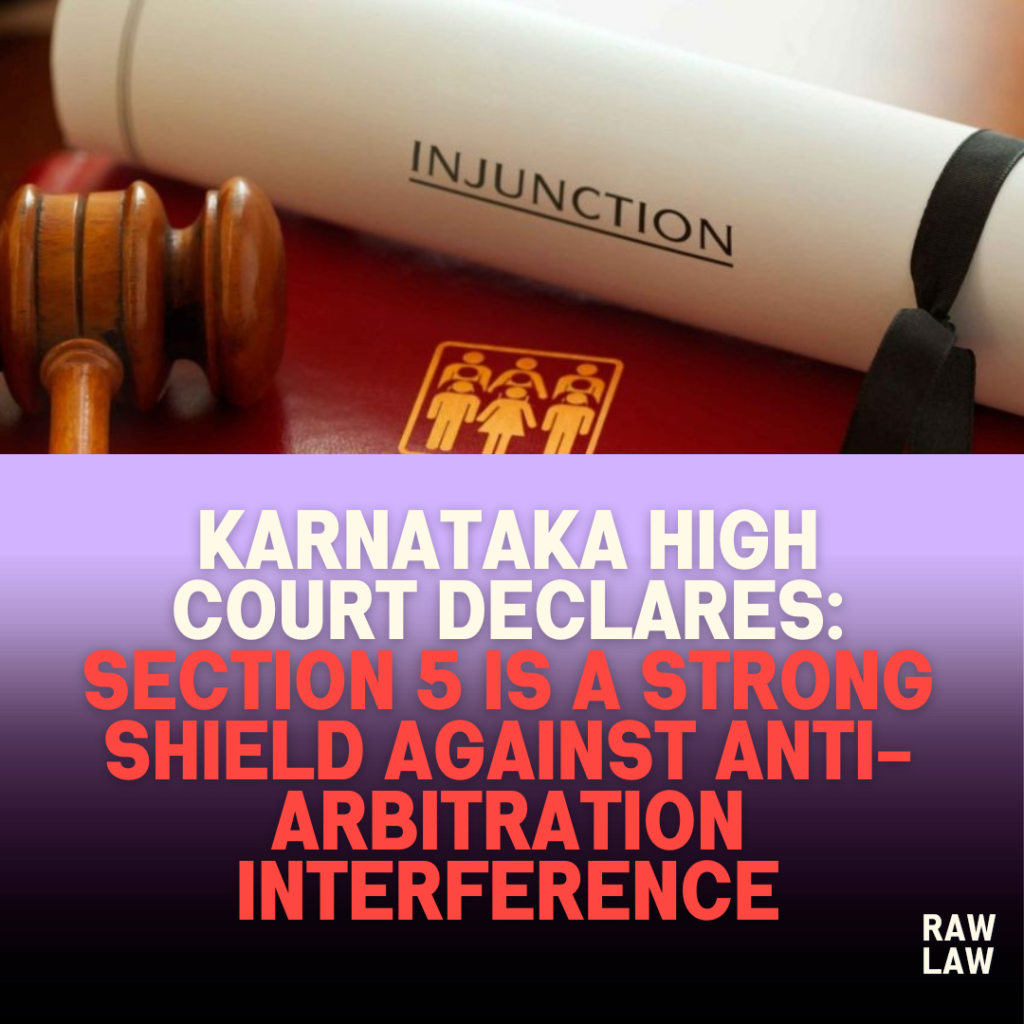 Anti-Arbitration injunction