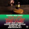 Gujarat High Court: Failure to Grant Statutory Post-Award Interest Is an ‘Error Apparent on Record’; Court Must Correct Orders Ignoring Section 31(7)(b) of the Arbitration Act