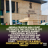 Andhra Pradesh High Court Reiterates that Section 115 CPC cannot be invoked against procedural notices in execution proceedings and Imposes ₹25,000 Cost on Counsel for Misleading the Court: “Advocacy Is a Noble Profession, Not the Sorriest of Trades” 2 Andhra Pradesh high court