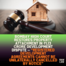 Bombay High Court Restores Property Attachment in ₹1.13 Crore Development Dispute — “Registered Development Agreements Cannot Be Unilaterally Cancelled by Notice” 2 Bombay High Court Restores Property Attachment in ₹1.13 Crore Development Dispute — “Registered Development Agreements Cannot Be Unilaterally Cancelled by Notice”