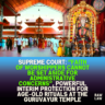 SUPREME COURT: “Faith of Worshippers Cannot Be Set Aside for Administrative Concerns”, Powerful Interim Protection for Age-Old Rituals at the Guruvayur Temple