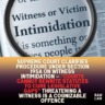 Supreme Court Clarifies Procedure Under Section 195A on Witness Intimidation — “Courts Cannot Rewrite Statutes to Cure Legislative Gaps” Threatening a Witness Is a Cognizable Offence