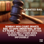 granted bail
