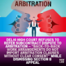 no arbitration