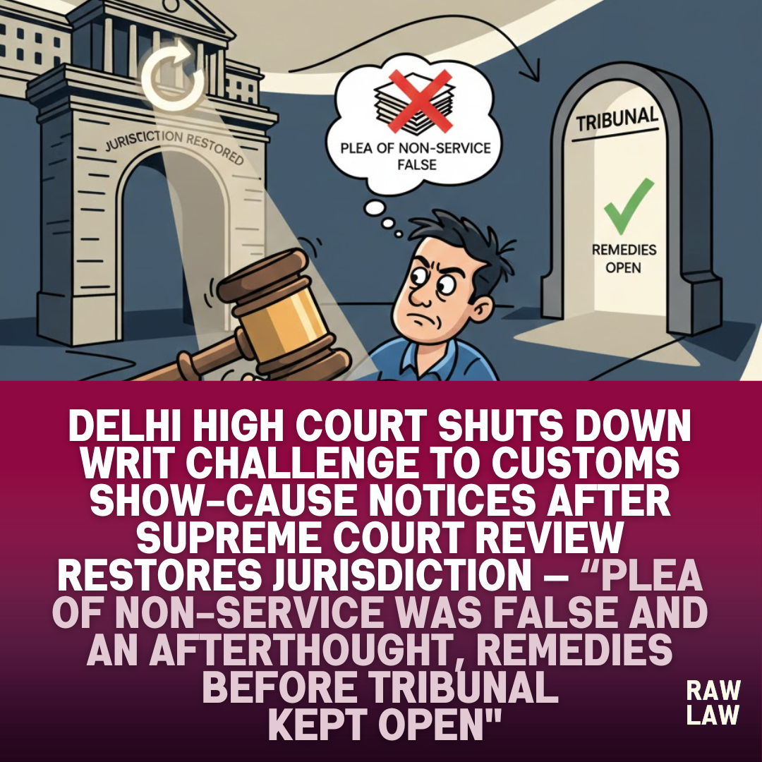 non service plea