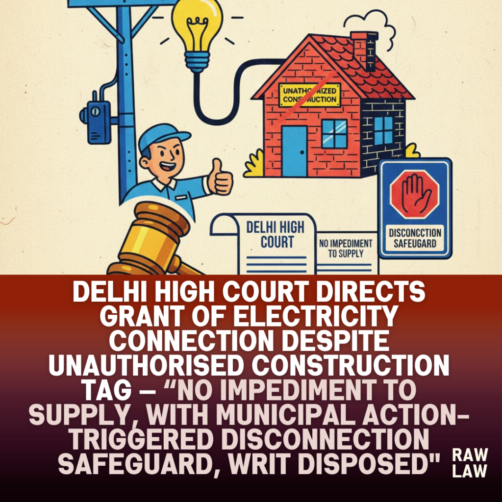 electricity connection