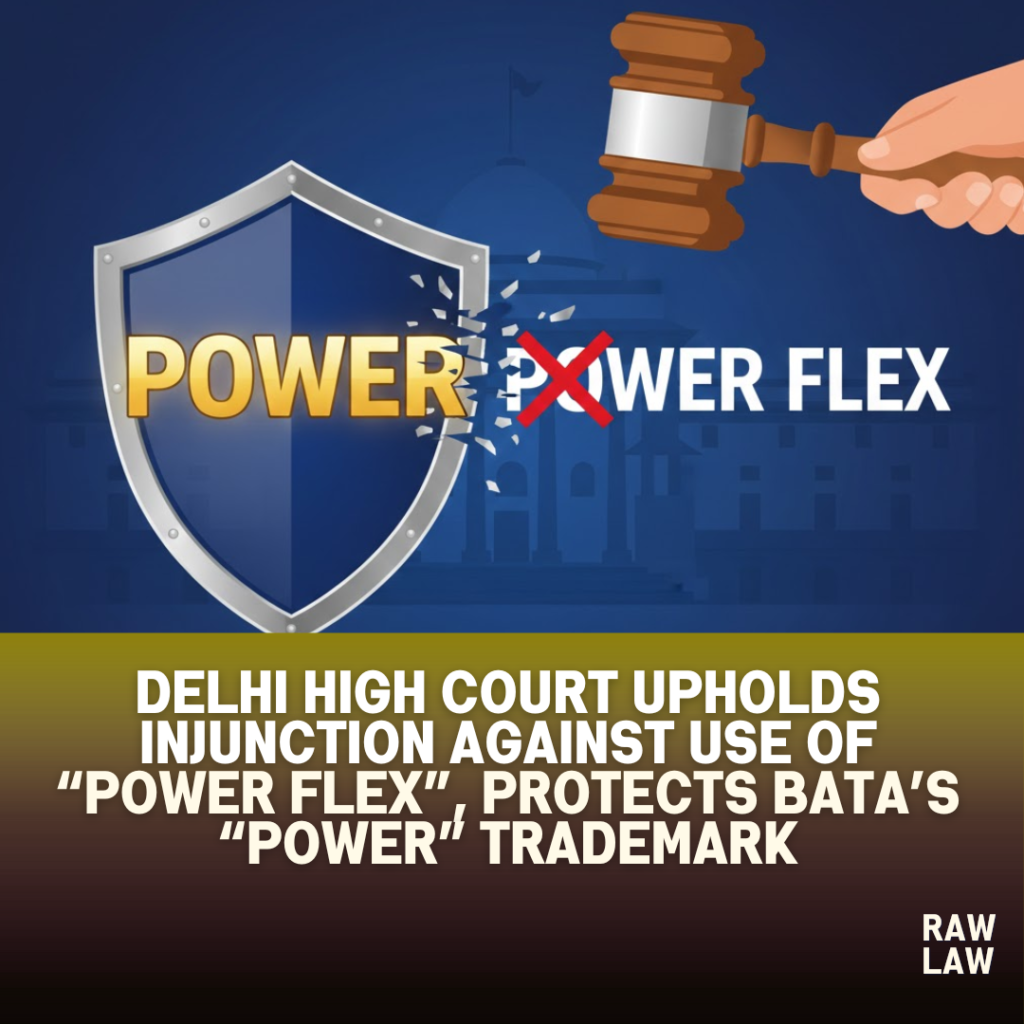 Delhi High Court upholds injunction against use of “POWER FLEX”, protects Bata’s “POWER” trademark 1 power, powerflex