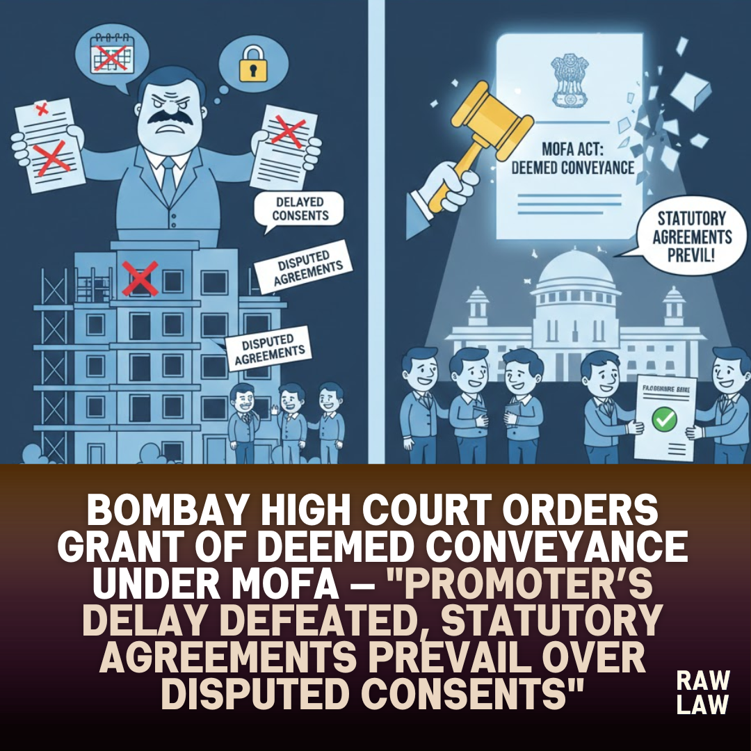 MOFA, deemed conveyance