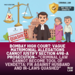 matrimoniall allegations