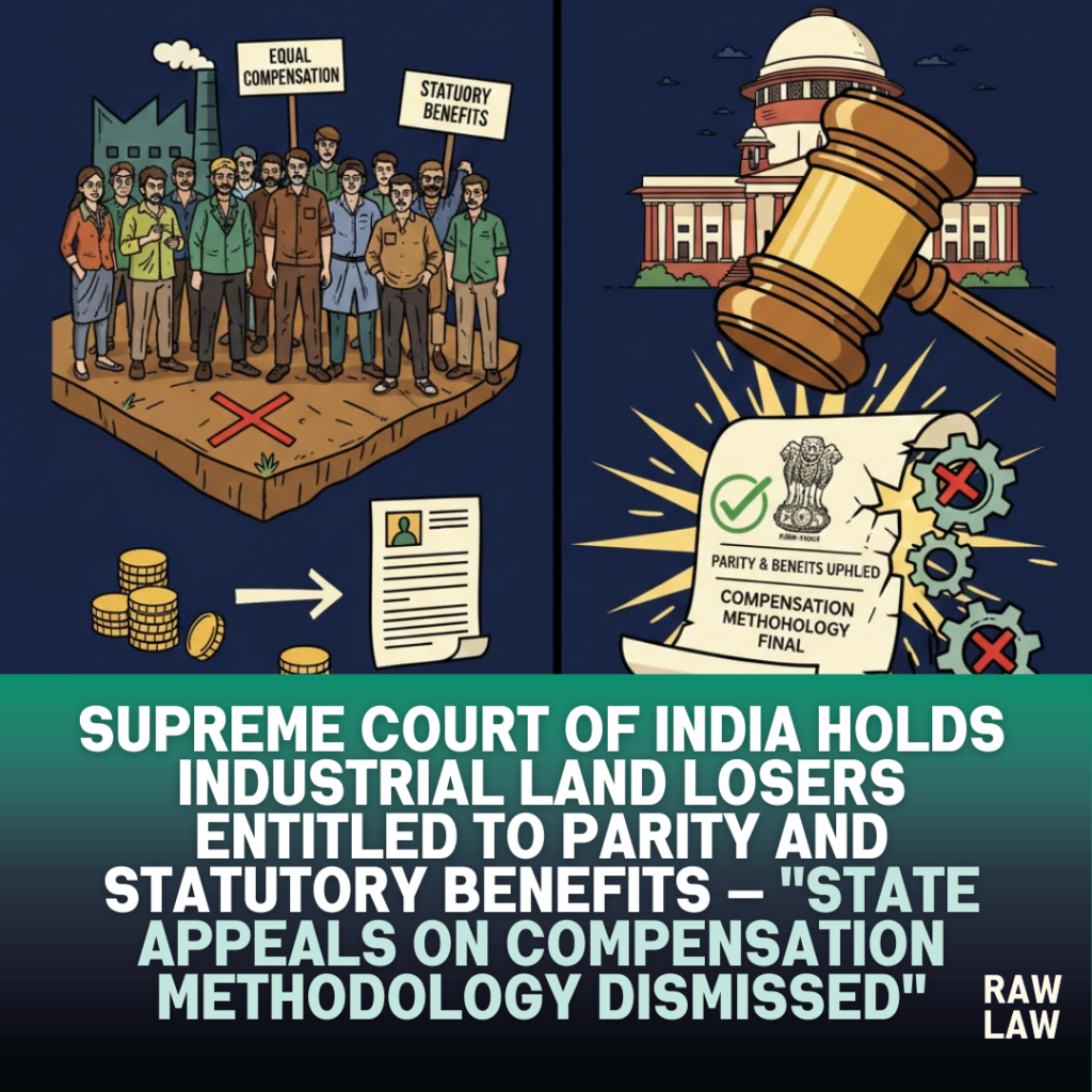 Supreme Court ruling on land compensation