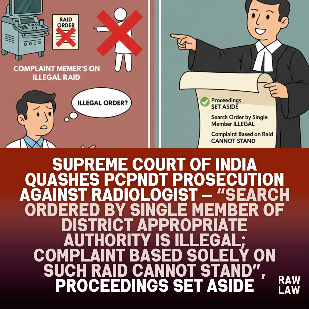 PCPNDT CASE