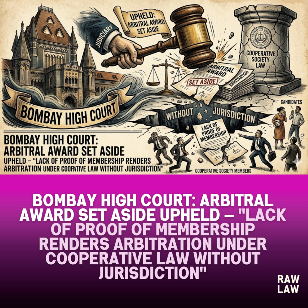 Bombay High Court arbitration ruling summary