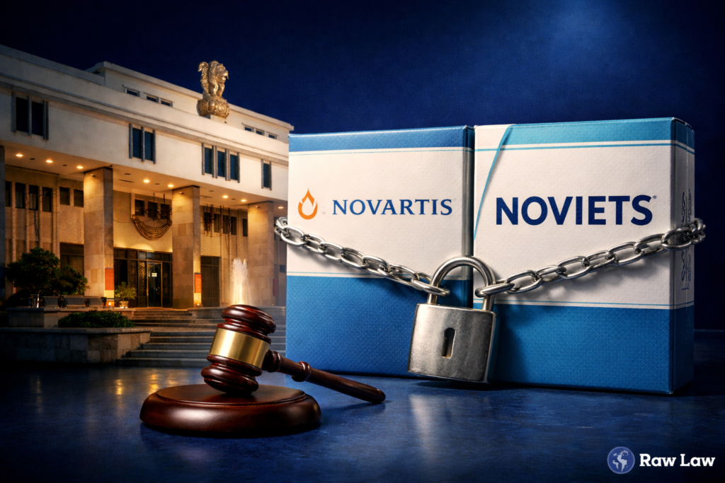 Delhi High Court grants injunction to Novartis — “NOVIETS deceptively similar to NOVARTIS; triple identity established”; defendants restrained nationwide 1 Delhi High Court grants injunction to Novartis — “NOVIETS deceptively similar to NOVARTIS; triple identity established”; defendants restrained nationwide
