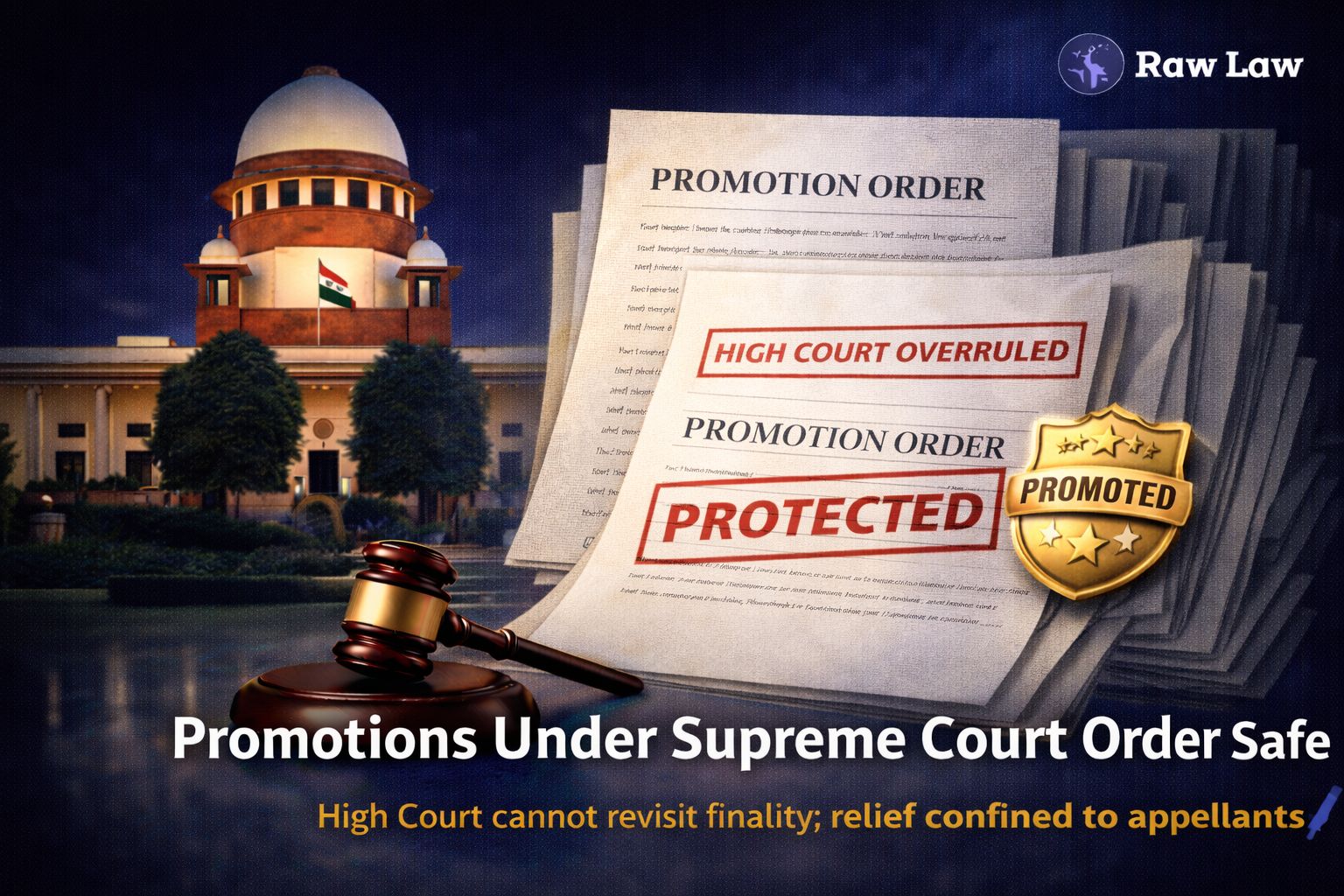promotion order