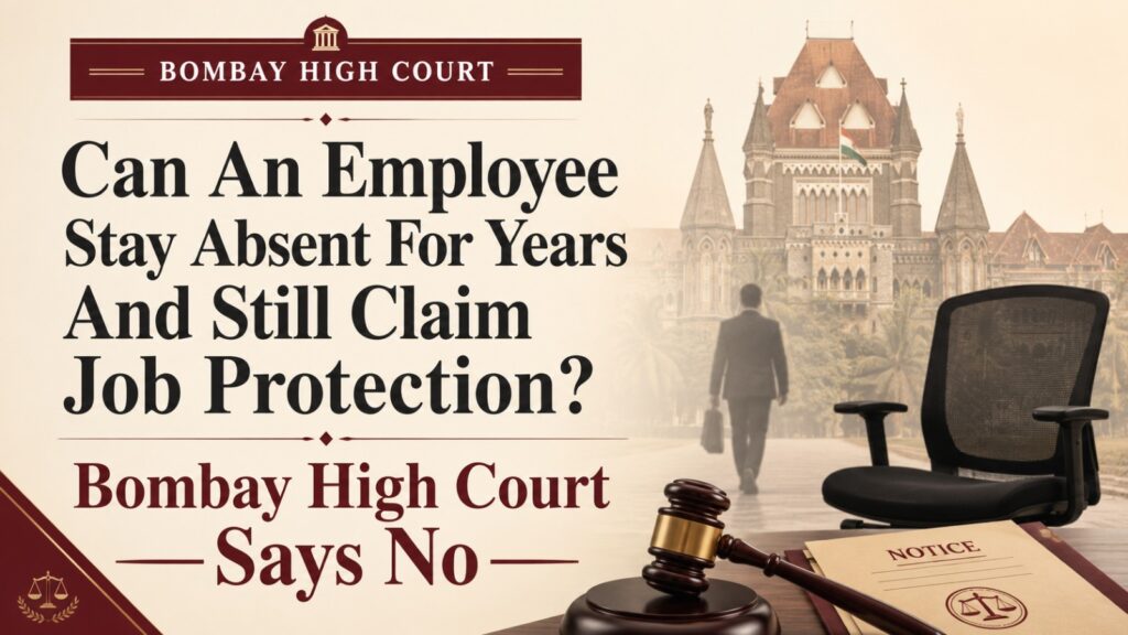 Can An Employee Stay Absent For Years And Still Claim Job Protection? Bombay High Court Says No 1 WhatsApp Image 2026 06 11 at 4.27.44 PM